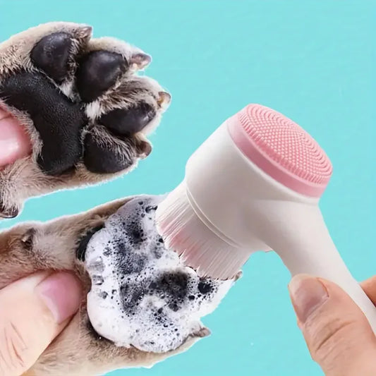 Silicone Pet Paw Cleaner & Grooming Brush