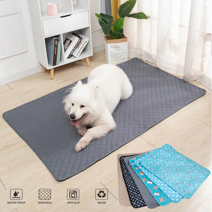 Washable Reusable Waterproof Pet Pee Pad for Easy Cleanup