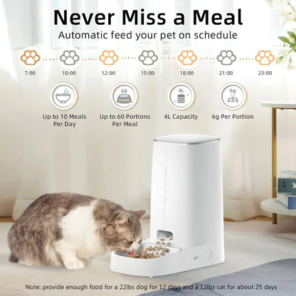 Smart WiFi Automatic Cat Feeder