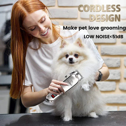 Professional Rechargeable Dog Hair Clipper