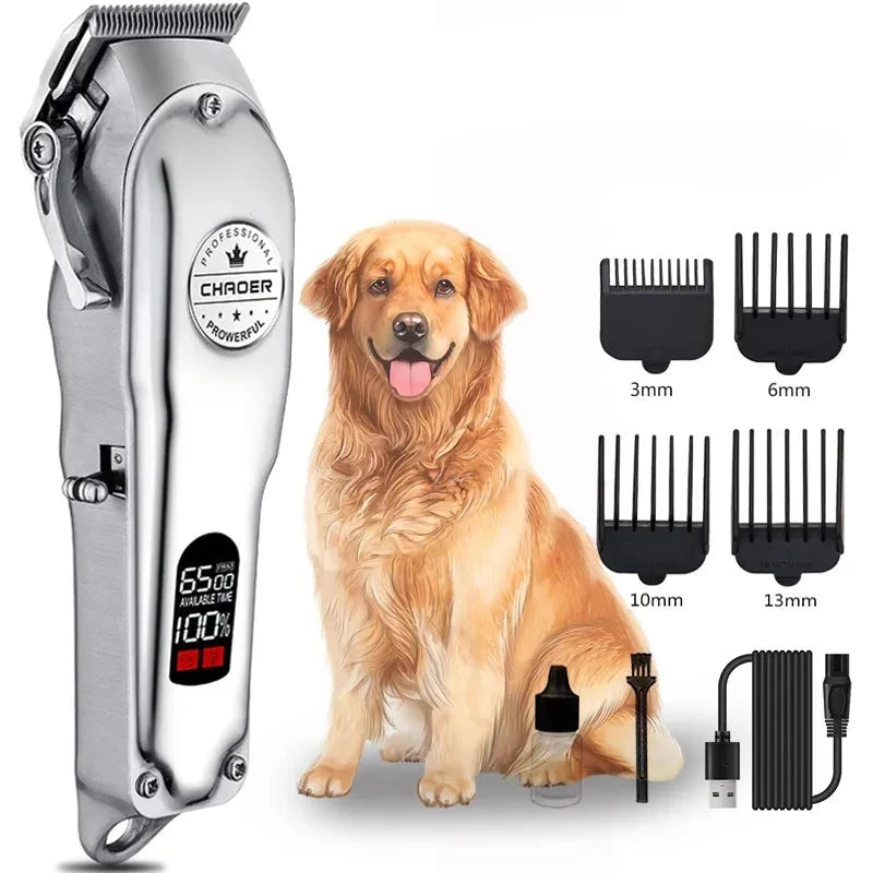 Professional Rechargeable Dog Hair Clipper