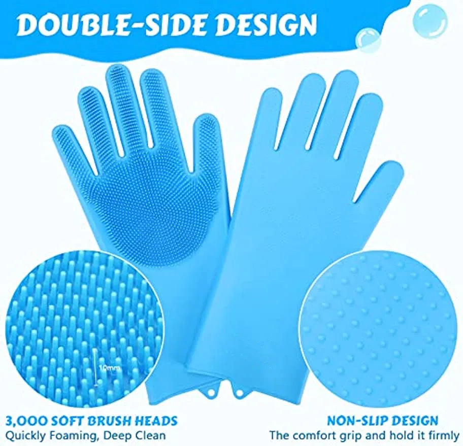 Ribbed Grooming Gloves