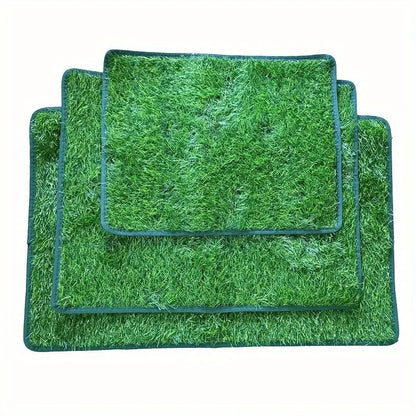 Washable Reusable Artificial Grass Dog Toilet Mat