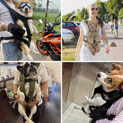 Hands-Free Adjustable Dog Carrier Backpack