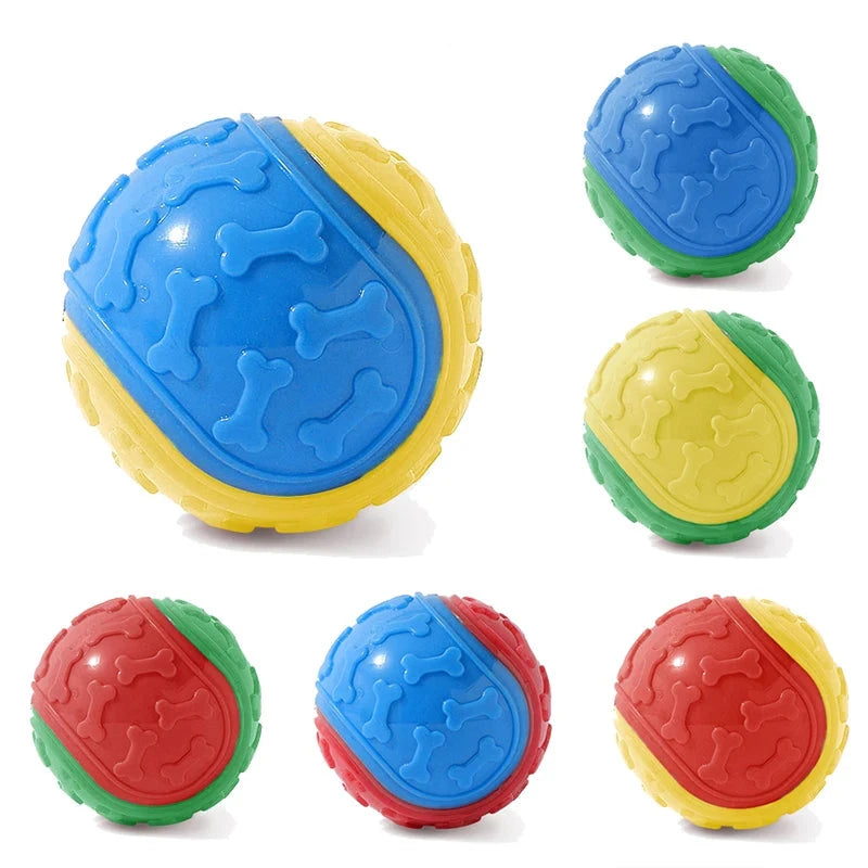 Interactive Squeaky Dog Ball Toy